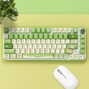 Chinese Rice-pudding 104+34 / 54 Cherry Profile Keycap Set Cherry MX PBT Dye-subbed for Mechanical Gaming Keyboard